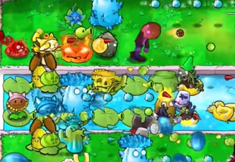 《植物大战僵尸杂交版》迷你游戏种子雨通关攻略(图5)