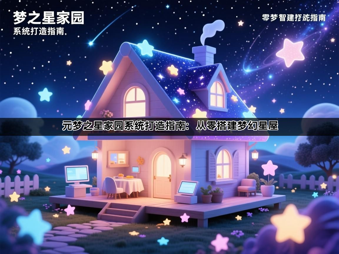 元梦之星家园系统打造指南：从零搭建梦幻星屋