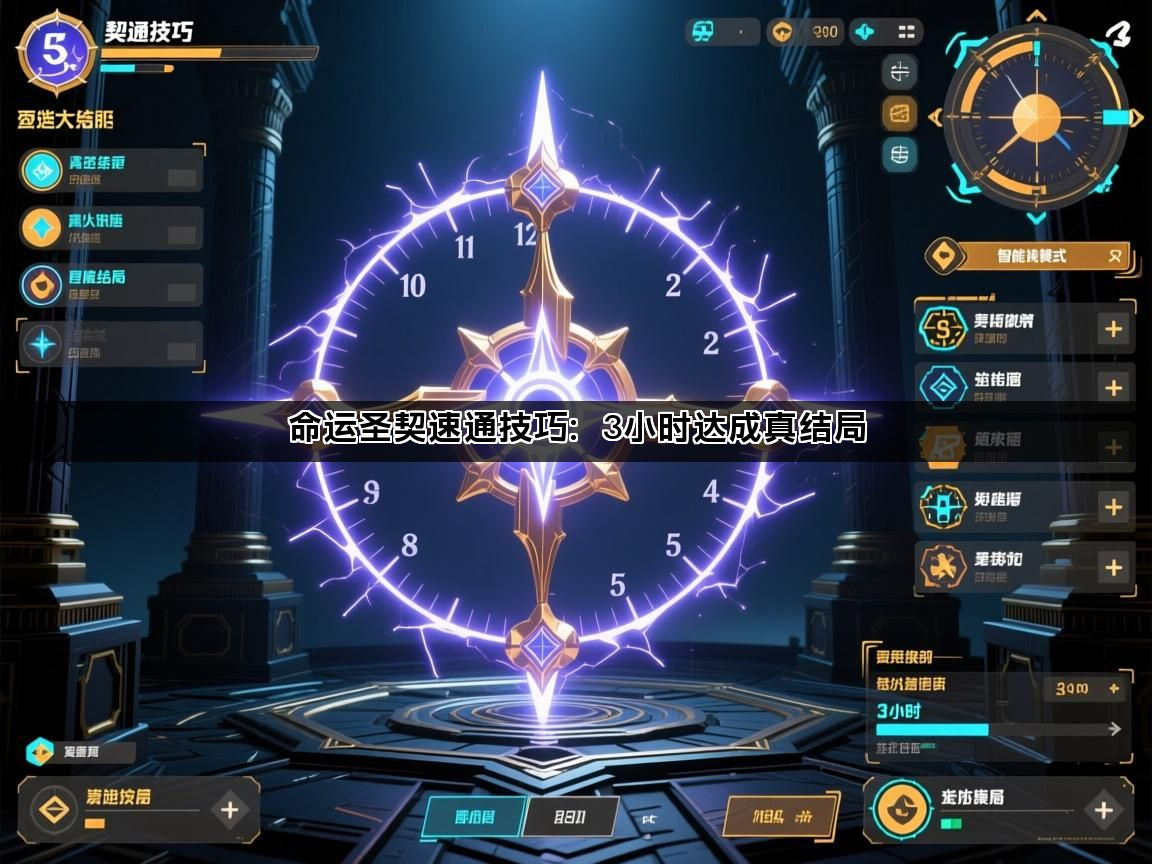 命运圣契速通技巧：3小时达成真结局