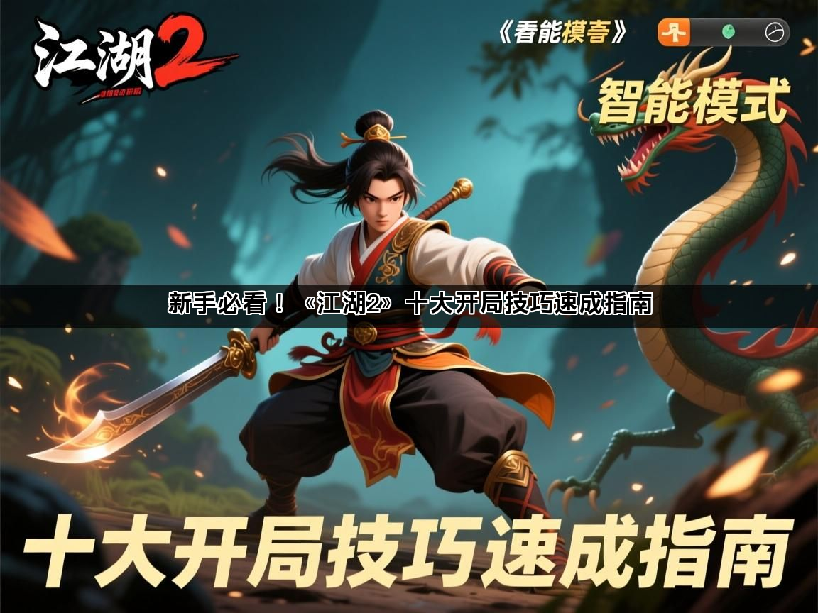 新手必看！《江湖2》十大开局技巧速成指南(图1)