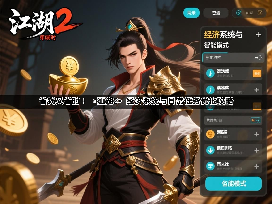省钱又省时！《江湖2》经济系统与日常任务优化攻略