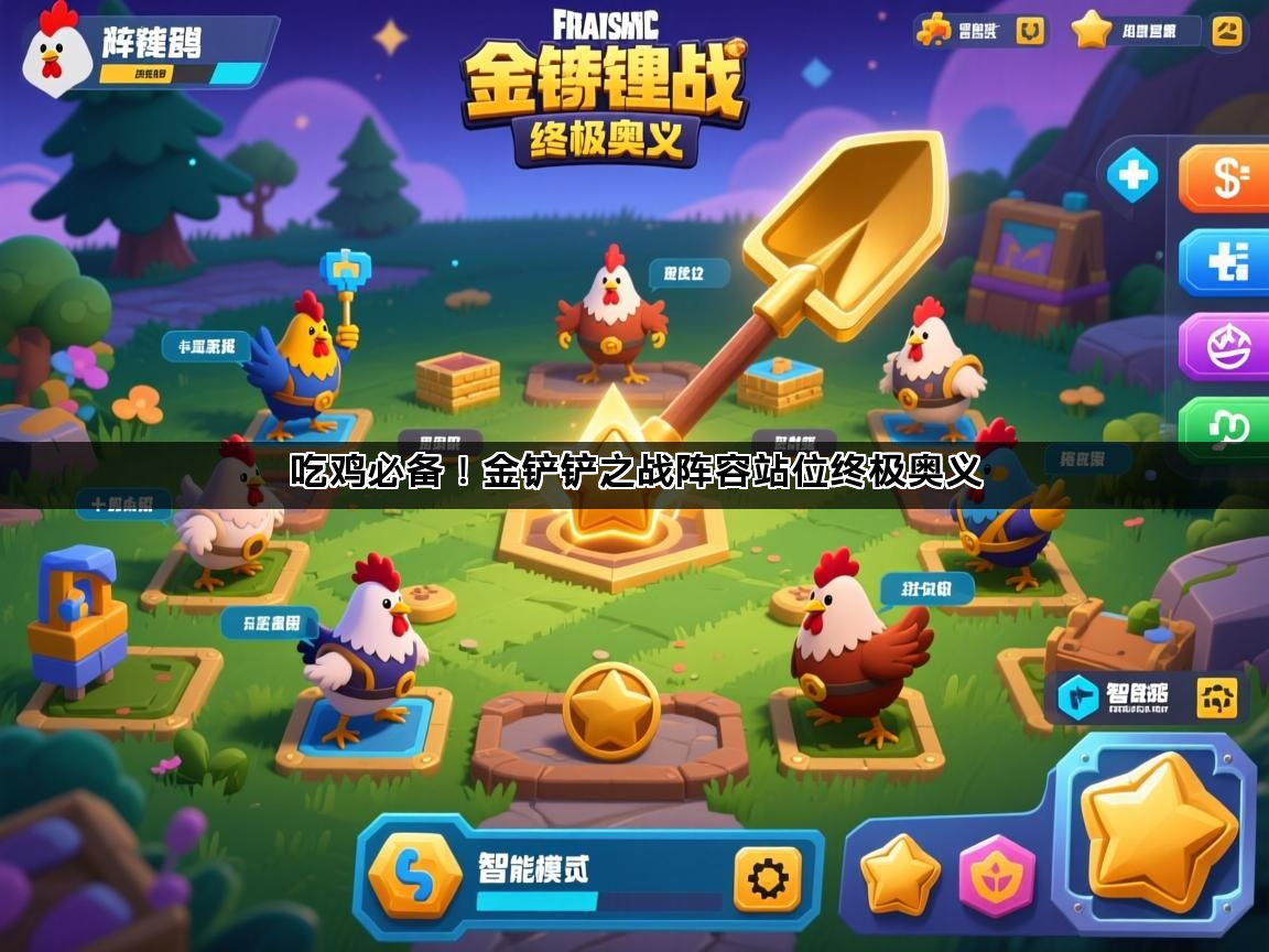 吃鸡必备！金铲铲之战阵容站位终极奥义