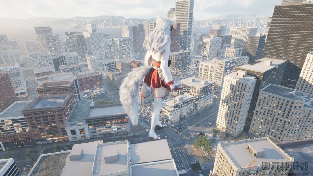 《女巨人游乐场》新截图 巨大美女大肆破坏城市(图5)