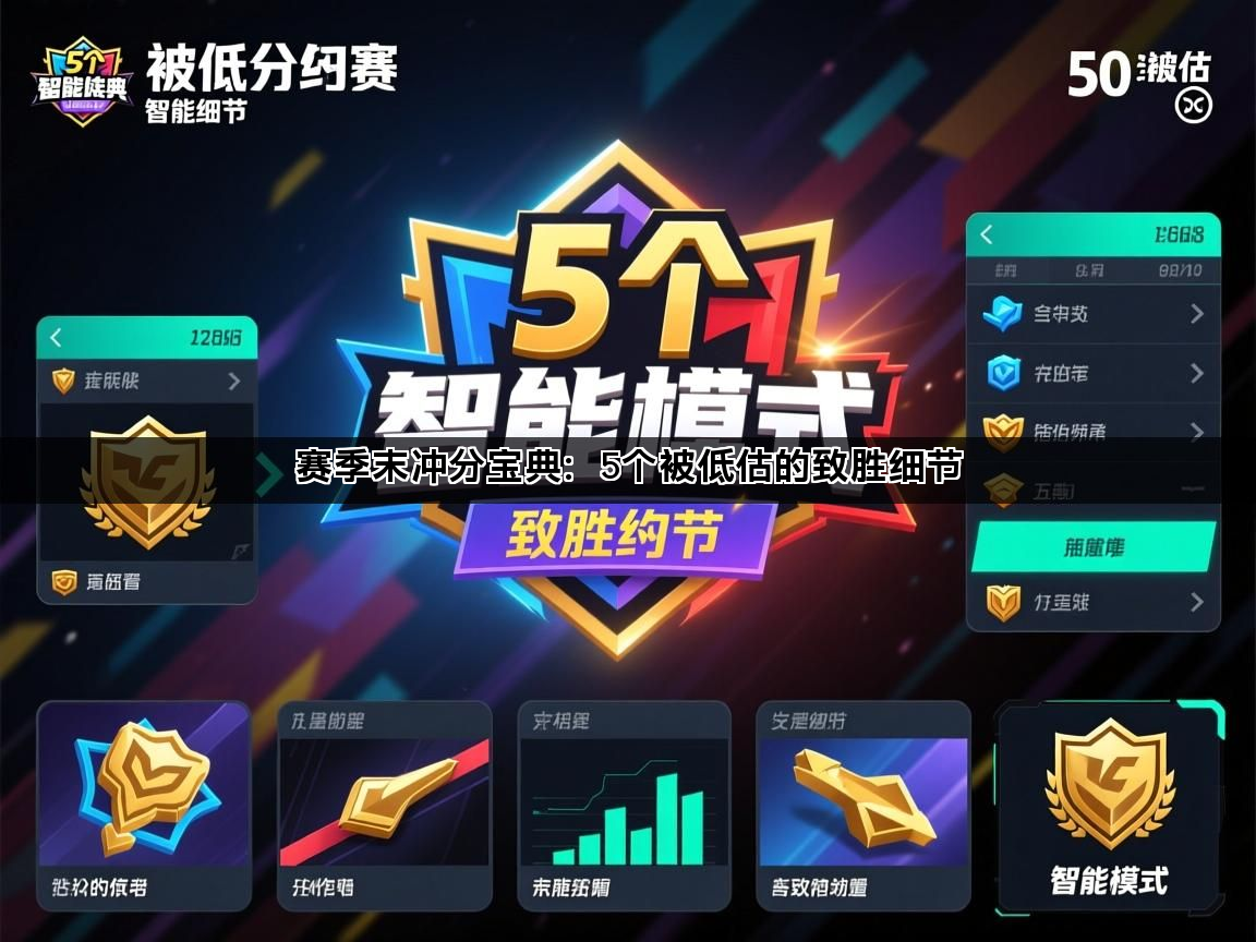 赛季末冲分宝典：5个被低估的致胜细节(图1)