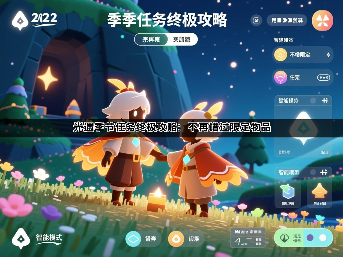 光遇季节任务终极攻略：不再错过限定物品(图1)