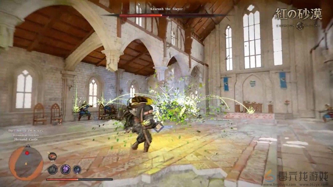 《红色沙漠》新战斗实机演示 大战Boss非常爽快(图6)