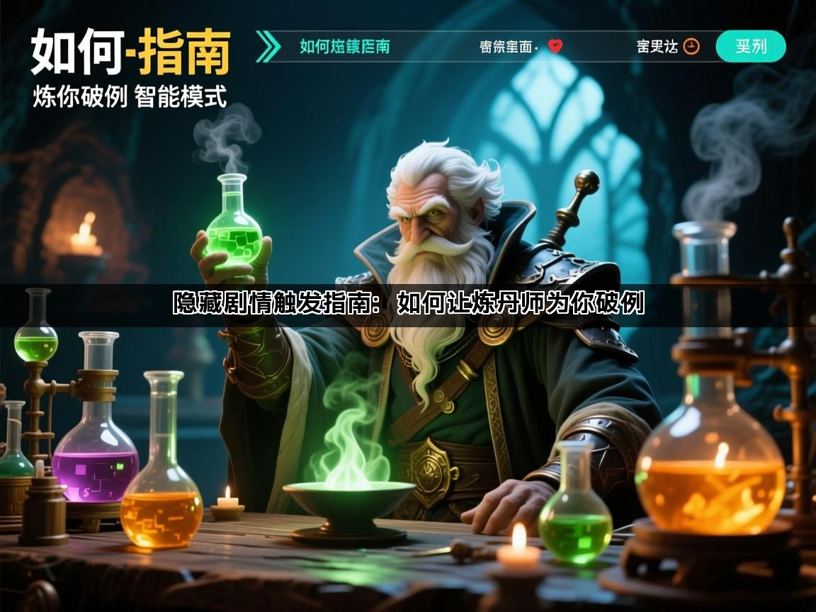 隐藏剧情触发指南：如何让炼丹师为你破例(图1)