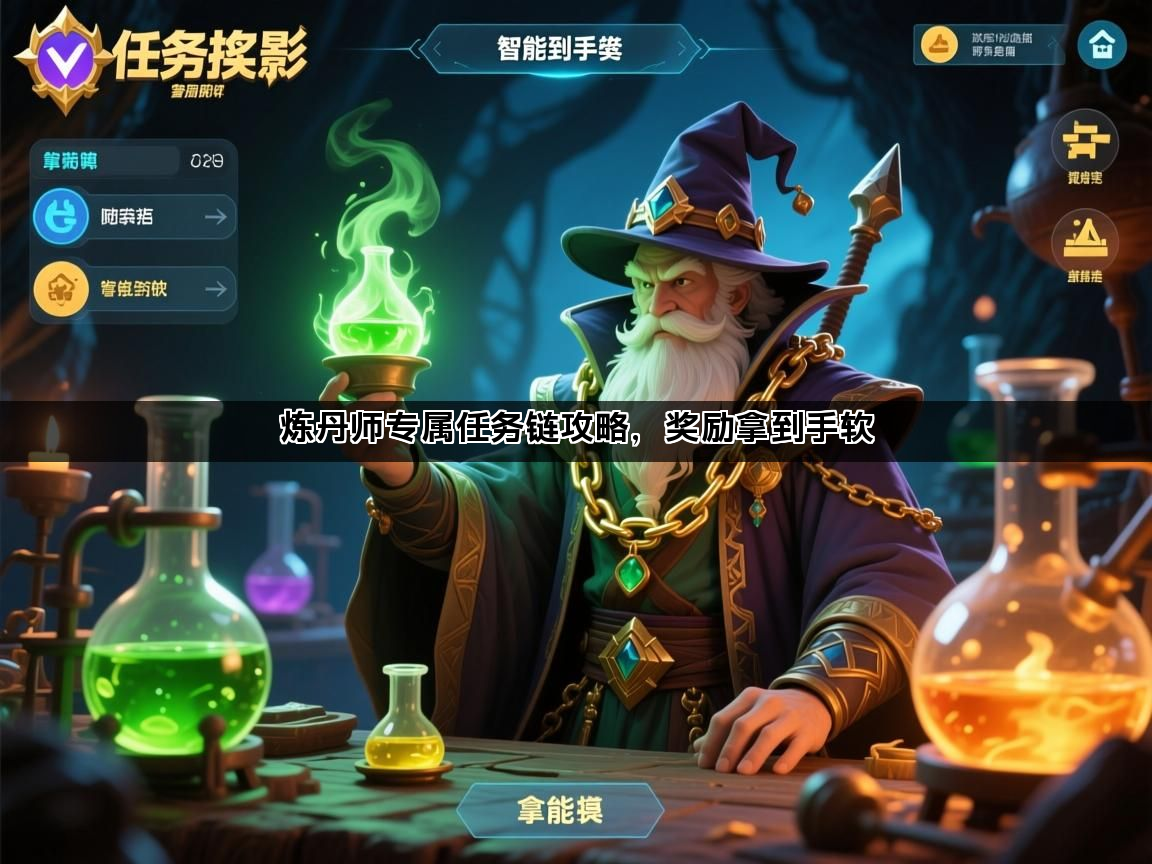 炼丹师专属任务链攻略，奖励拿到手软(图1)