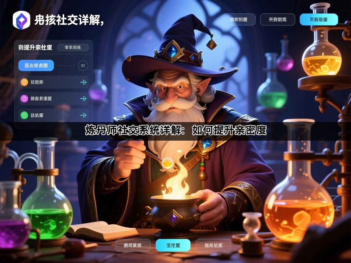 炼丹师社交系统详解：如何提升亲密度(图1)