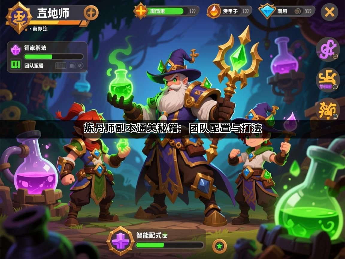 炼丹师副本通关秘籍：团队配置与打法(图1)