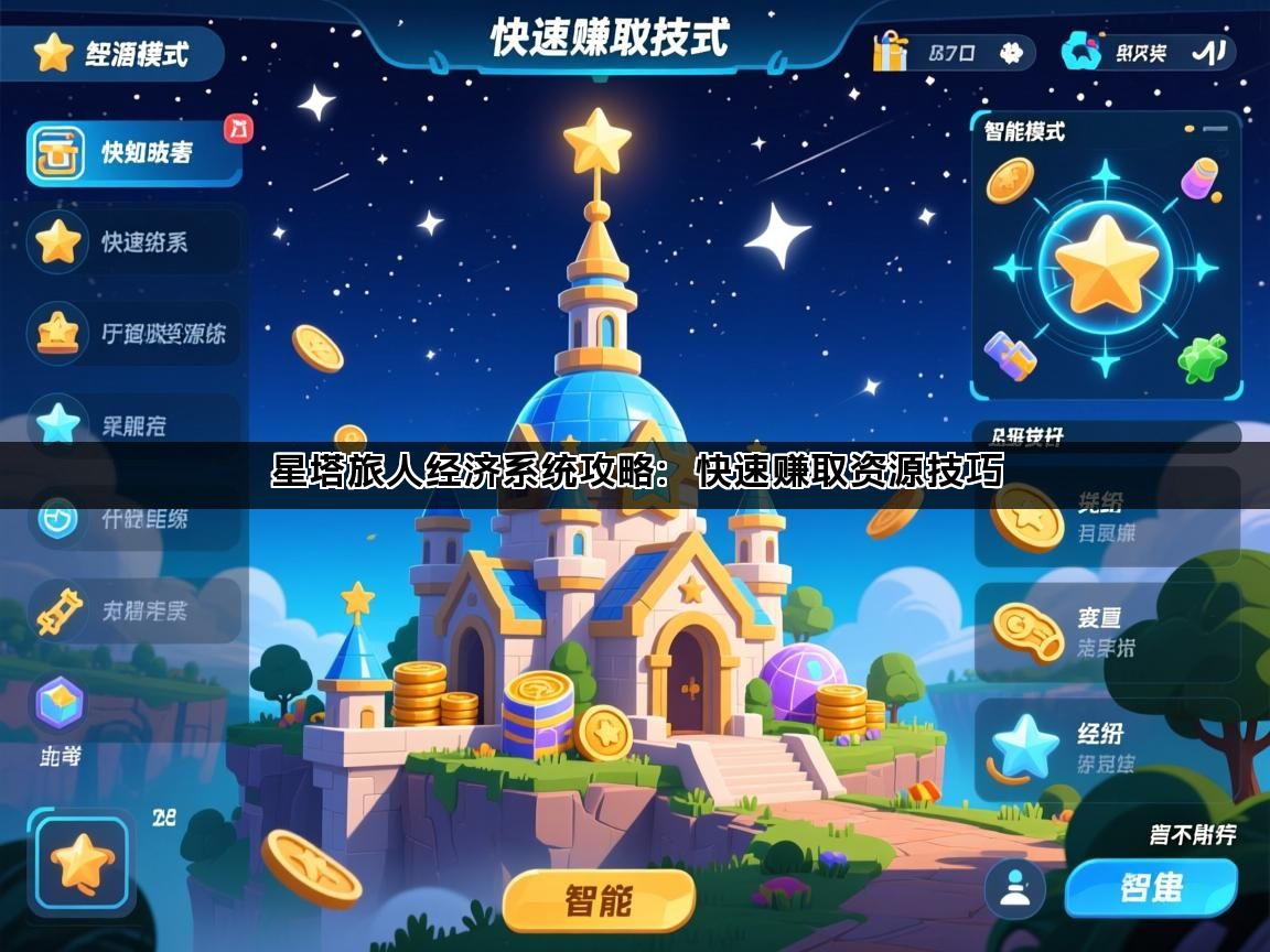 星塔旅人经济系统攻略：快速赚取资源技巧(图1)