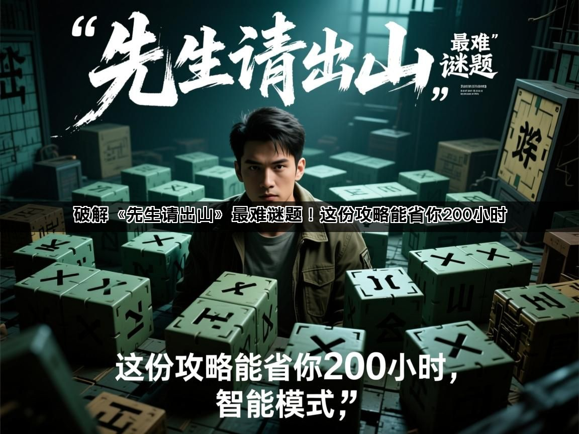 破解《先生请出山》最难谜题！这份攻略能省你200小时(图1)